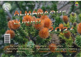 2022 2023 Almanaque lunar agricola ritmos lunares planificacion investigacion actividades lluvia mareas pesca cria animales