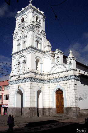 La Catedral Church in Tulcán Carchi Province
