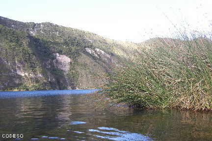 Laguna Cuycocha cerca de Cotacachi Reserva Ecológica Cotacachi-Cayapas - Provincia de Imbabura