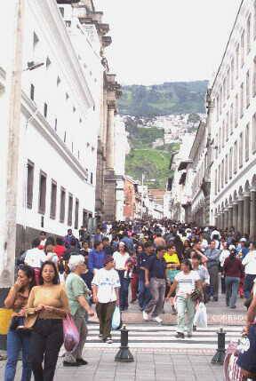 Cnetro colonial de Quito
