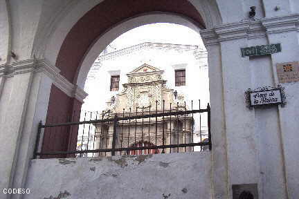 Centro histórico de Quito - Arco de la Reina