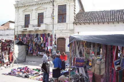 Feria de Artesanías en Riobamba