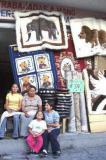 Carpet weavers in Guano