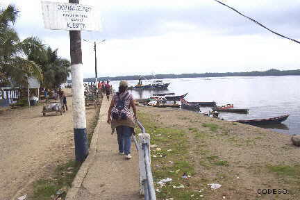 San Lorenzo, el muelle