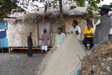 Cabaña Comunal Community hut Gemeinde Hütte