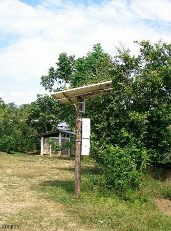 Energía eléctrica solar individual - Sarayacu