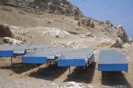 Sistema de desalinación de agua con energía solar Refugio de Vida Silvestre Isla Santa Clara 