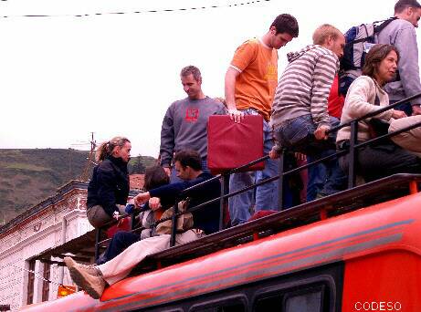 Estación delFerrocarril en Alausí - Teufelsnase